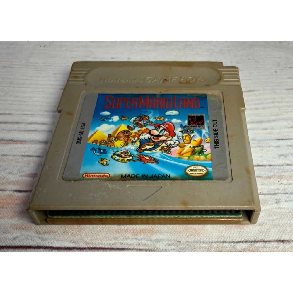 Super‎ Mario Land Nintendo Game Boy color 1989